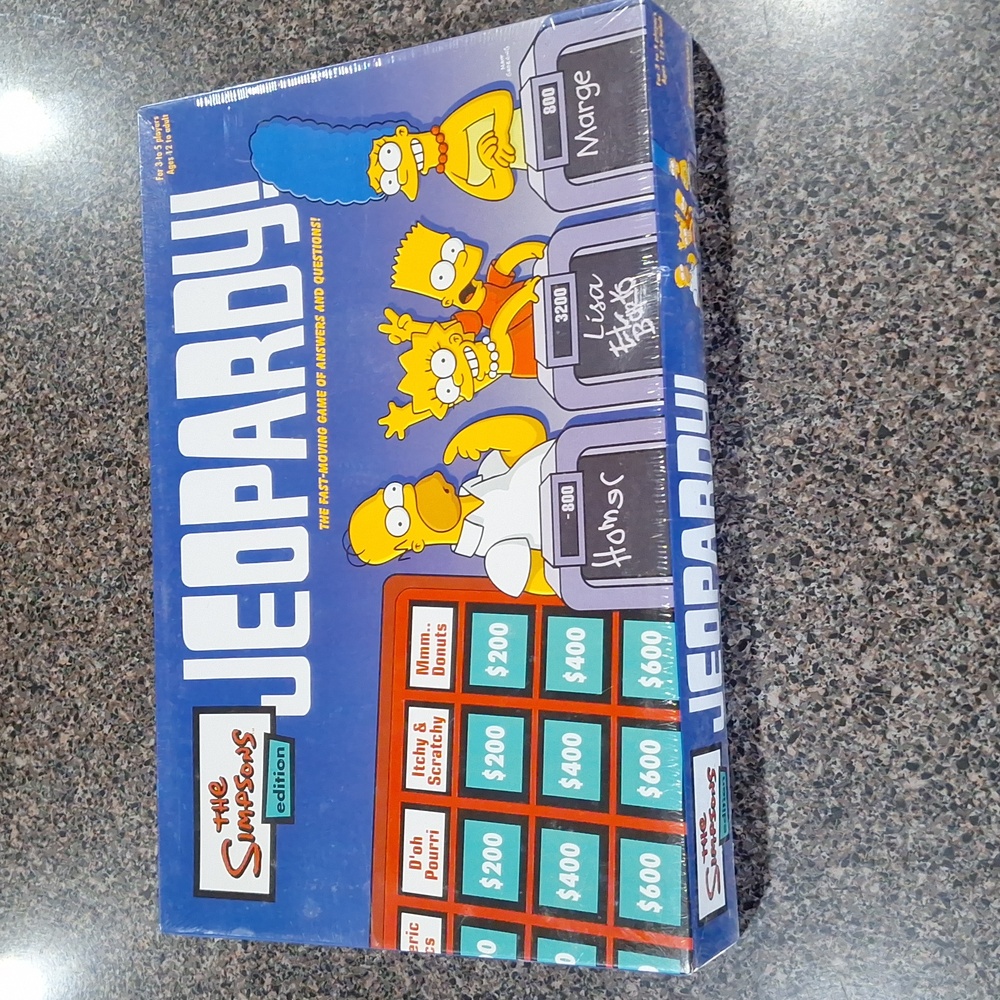 The Simpsons Edition Jeopardy NEW